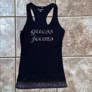 Women’s guess size small black tank top